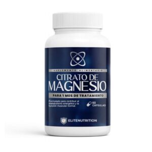 Citrato de Magnesio, 60 Cápsulas